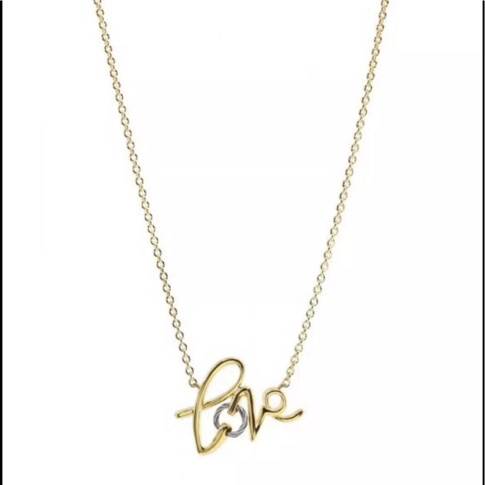 Charriol Love necklace with twisted “o” cable